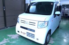 千葉のガラスコーティング専門店 リュウフラップの施工事例 千葉県松戸市　H様　ホンダ N-VAN