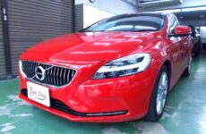 千葉のガラスコーティング専門店 リュウフラップの施工事例 千葉県松戸市　S様　ボルボ V40