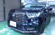 千葉のガラスコーティング専門店 リュウフラップの施工事例 千葉県松戸市　A様　ホンダ オデッセイ