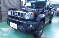 千葉のガラスコーティング専門店 リュウフラップの施工事例 千葉県松戸市　K様　スズキ ジムニーノマド