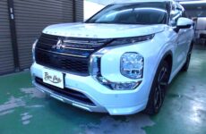 千葉のガラスコーティング専門店 リュウフラップの施工事例 千葉県松戸市　T様　三菱 アウトランダー