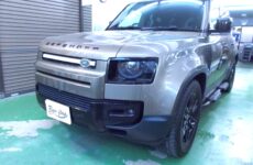 千葉のガラスコーティング専門店 リュウフラップの施工事例 千葉県柏市 A様 ランドローバー ディフェンダー