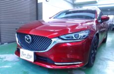 千葉のガラスコーティング専門店 リュウフラップの施工事例 千葉県柏市　マツダ MAZDA6