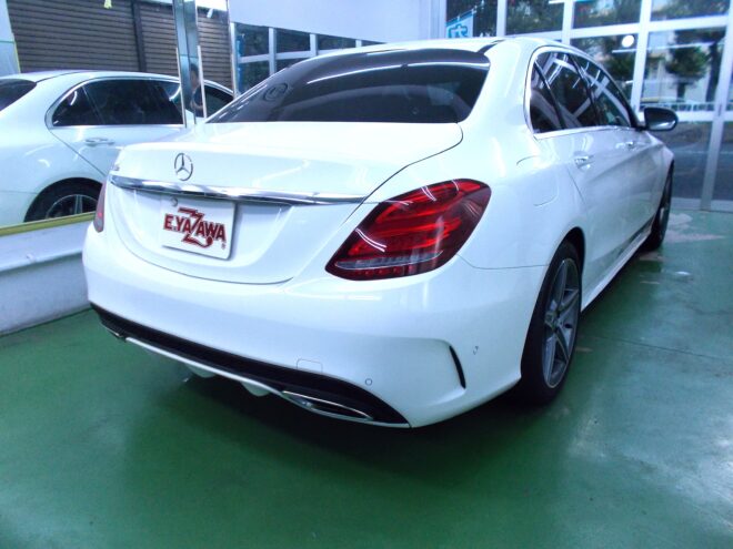 千葉県松戸市 K様 メルセデスベンツ C180 千葉県松戸市 K様 メルセデスベンツ C180