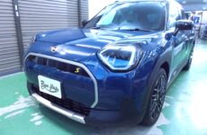 千葉のガラスコーティング専門店 リュウフラップの施工事例 千葉県市川市　K様　MINI エースマンS