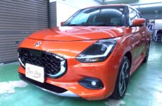 千葉のガラスコーティング専門店 リュウフラップの施工事例 千葉県市川市　H様　スズキ スイフト