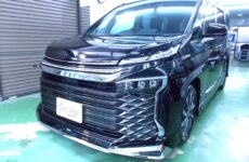 千葉のガラスコーティング専門店 リュウフラップの施工事例 千葉県市川市　T様　トヨタ ヴォクシー
