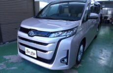 千葉のガラスコーティング専門店 リュウフラップの施工事例 千葉県松戸市　O様　トヨタ ノア