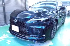 千葉のガラスコーティング専門店 リュウフラップの施工事例 千葉県松戸市　M様　レクサス RX500