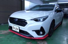 千葉のガラスコーティング専門店 リュウフラップの施工事例 千葉県柏市　F様　スバル インプレッサ