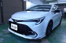 千葉のガラスコーティング専門店 リュウフラップの施工事例 千葉県我孫子市　トヨタ カローラスポーツ