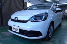 千葉のガラスコーティング専門店 リュウフラップの施工事例 千葉県松戸市　E様　ホンダ フィット