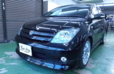 千葉のガラスコーティング専門店 リュウフラップの施工事例 千葉県八街市　K様　トヨタ イスト