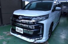 千葉のガラスコーティング専門店 リュウフラップの施工事例 埼玉県越谷市　Z様　トヨタ ノア