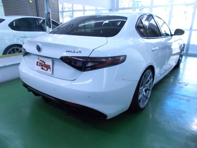 千葉県鎌ケ谷市 M様 アルファロメオ ジュリア