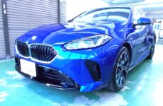千葉のガラスコーティング専門店 リュウフラップの施工事例 千葉県市川市　T様　BMW 120
