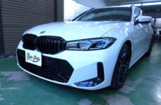 千葉のガラスコーティング専門店 リュウフラップの施工事例 千葉県松戸市　A様　BMW 320ツーリング