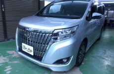 千葉のガラスコーティング専門店 リュウフラップの施工事例 千葉県習志野市　S様　トヨタ エスクァイア