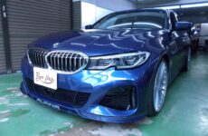 千葉のガラスコーティング専門店 リュウフラップの施工事例 千葉県千葉市　A様　BMWアルピナ B3